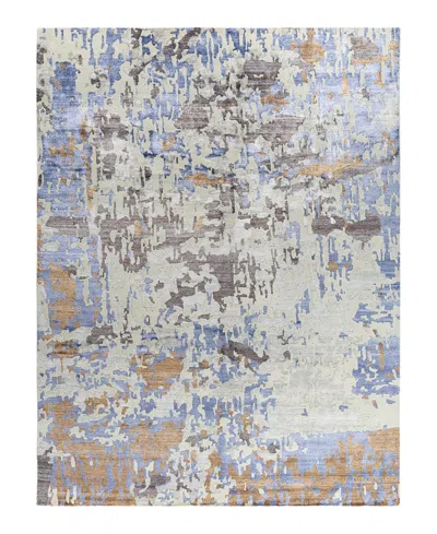 Adorn Hand Woven Rugs Indian Ooak M7124 9'2''x12' Area Rug In Gray