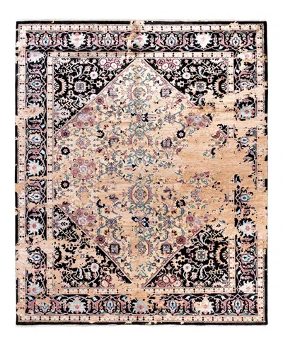 Adorn Hand Woven Rugs Indian Ooak M7134 8'3''x10'1'' Area Rug In Brown
