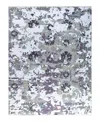Adorn Hand Woven Rugs Indian Ooak M7184 7'10''x10'3'' Area Rug In Gray