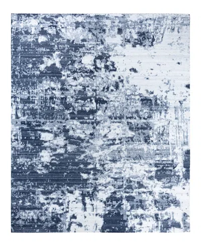 Adorn Hand Woven Rugs Indian Ooak M7216 8'2''x9'10'' Area Rug In Black