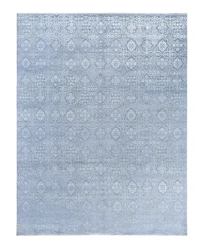 Adorn Hand Woven Rugs Indian Ooak M7226 8'x10'2'' Area Rug In Gray