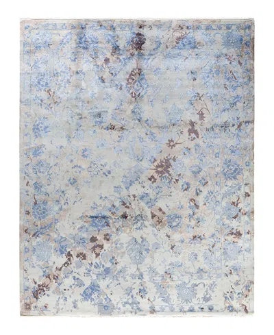 Adorn Hand Woven Rugs Indian Ooak M7314 8'2''x10'2'' Area Rug In Gray
