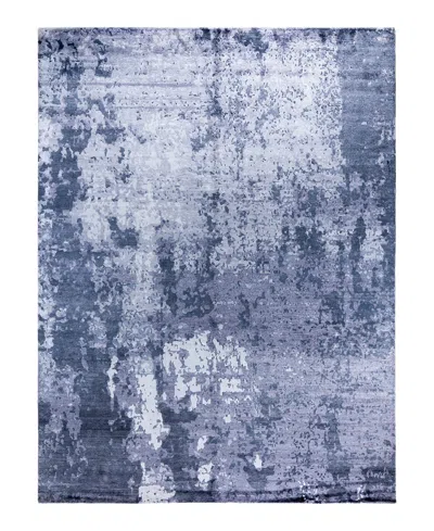 Adorn Hand Woven Rugs Indian Ooak M7542 9'1''x12'2'' Area Rug In Gray