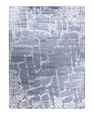 Adorn Hand Woven Rugs Indian Ooak M7583 9'2''x12'1'' Area Rug In Ivory