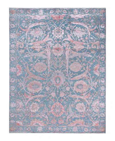 Adorn Hand Woven Rugs Indian Ooak M7614 8'1''x10'4'' Area Rug In Gray