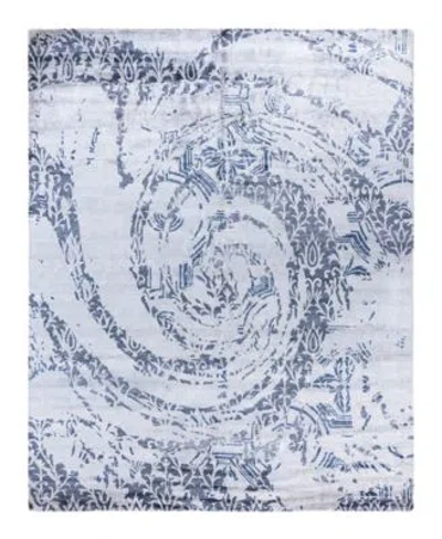 Adorn Hand Woven Rugs Indian Ooak M7647 Rug Collection In Ivory
