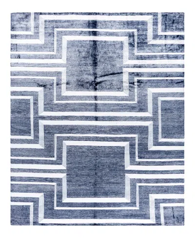 Adorn Hand Woven Rugs Indian Ooak M7657 8'2''x10' Area Rug In Ivory