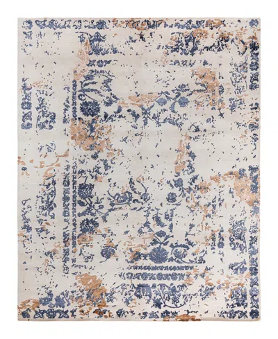 Adorn Hand Woven Rugs Indian Ooak M7768 8'2''x10'1'' Area Rug In Ivory