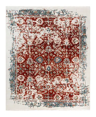Adorn Hand Woven Rugs Indian Ooak M7808 8'3''x10'2'' Area Rug In Ivory