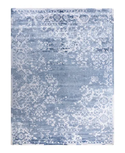 Adorn Hand Woven Rugs Indian Ooak M7832 9'2''x12'1'' Area Rug In Ivory