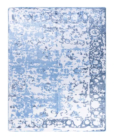 Adorn Hand Woven Rugs Indian Ooak M7872 8'1''x10'1'' Area Rug In Ivory
