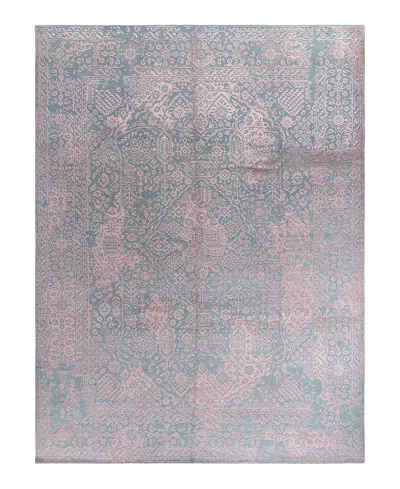 Adorn Hand Woven Rugs Indian Ooak M8117 9'1''x11'10'' Area Rug In Gray