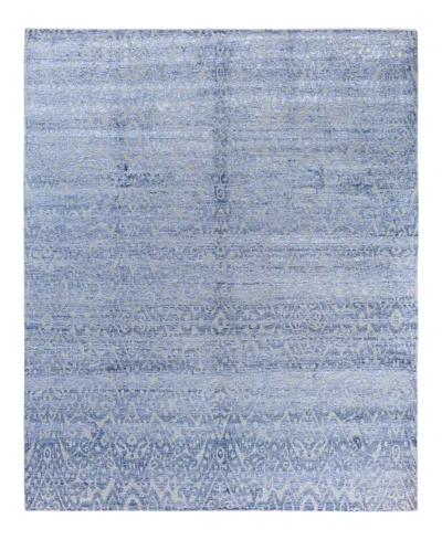 Adorn Hand Woven Rugs Indian Ooak M8357 8'1''x9'8'' Area Rug In Gray