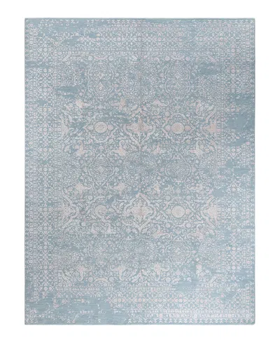 Adorn Hand Woven Rugs Indian Ooak M8439 9'x11'10'' Area Rug In Gray