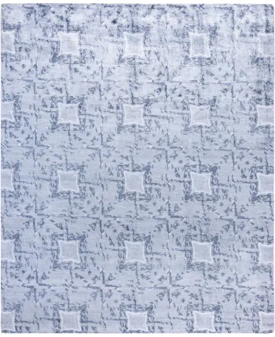 Adorn Hand Woven Rugs , Indo Modern M7768 8'1"x9'10" Area Rug In White