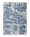 Adorn Hand Woven Rugs Modern M8527 9'1"x12'2" Area Rug In Gray