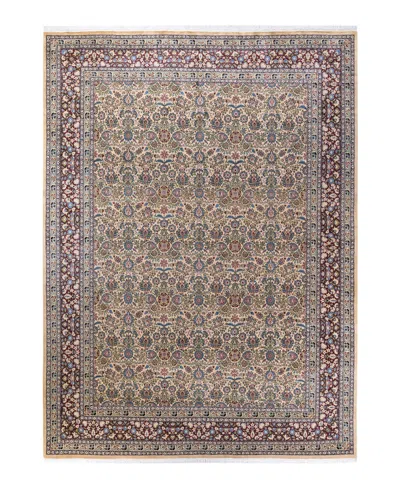 Adorn Hand Woven Rugs Mogul M1070 9'x12'4'' Area Rug In Ivory