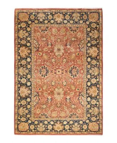 Adorn Hand Woven Rugs Mogul M1071 Rug Collection In Orange