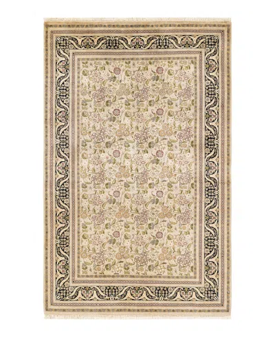 Adorn Hand Woven Rugs Mogul M1180 4'8''x7'3'' Area Rug In Ivory