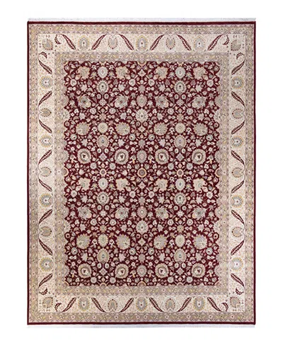 Adorn Hand Woven Rugs Mogul M1180 9'3''x12'2'' Area Rug In Orange