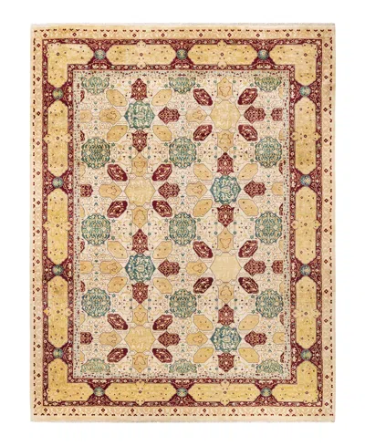 Adorn Hand Woven Rugs Mogul M1183 9'2''x11'10'' Area Rug In Ivory