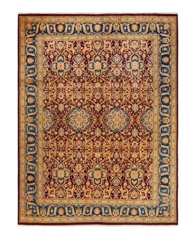 Adorn Hand Woven Rugs Mogul M1195 9'1''x12'1'' Area Rug In Red