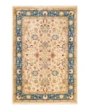 Adorn Hand Woven Rugs Mogul M1210 Rug Collection In Yellow