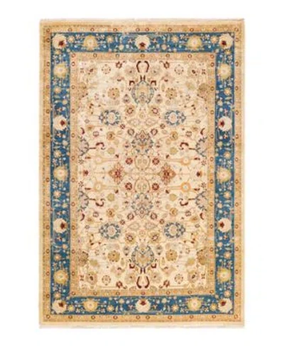 Adorn Hand Woven Rugs Mogul M1210 Rug Collection In Yellow