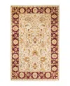 Adorn Hand Woven Rugs Mogul M1251 4'8''x7'2'' Area Rug In Ivory