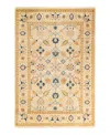 Adorn Hand Woven Rugs Mogul M1251 6'1"x9' Area Rug In Brown