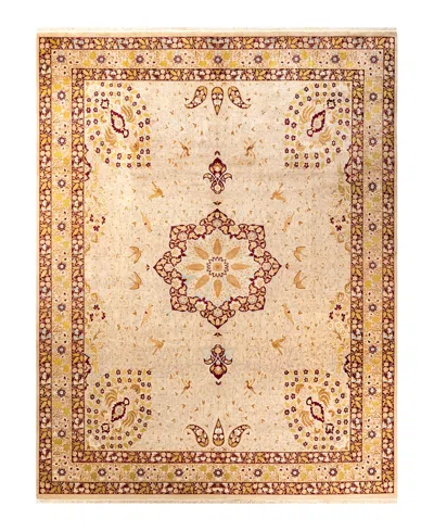 Adorn Hand Woven Rugs Mogul M1256 9'2''x11'10'' Area Rug In Ivory