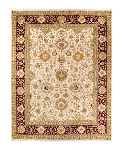 Adorn Hand Woven Rugs Mogul M1270 9'1''x11'10'' Area Rug In Ivory