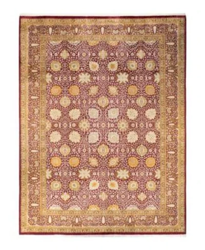 Adorn Hand Woven Rugs Mogul M1270 Rug Collection In Purple
