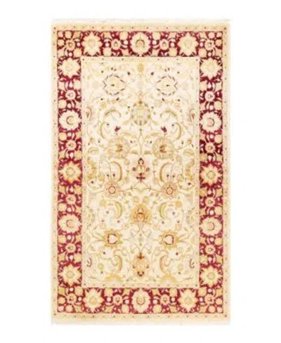 Adorn Hand Woven Rugs Mogul M1289 Rug Collection In White