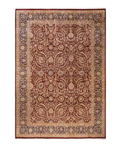 Adorn Hand Woven Rugs Mogul M1293 Rug Collection In Red