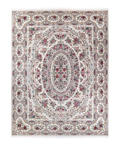 Adorn Hand Woven Rugs Mogul M1299 9'3''x12'1'' Area Rug In Ivory