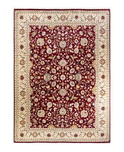 Adorn Hand Woven Rugs Mogul M1306 9'2''x12'5'' Area Rug In Red