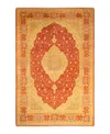 Adorn Hand Woven Rugs Mogul M1322 4'8''x7'1'' Area Rug In Orange