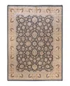 Adorn Hand Woven Rugs Mogul M1339 9'1''x12'3'' Area Rug In Black