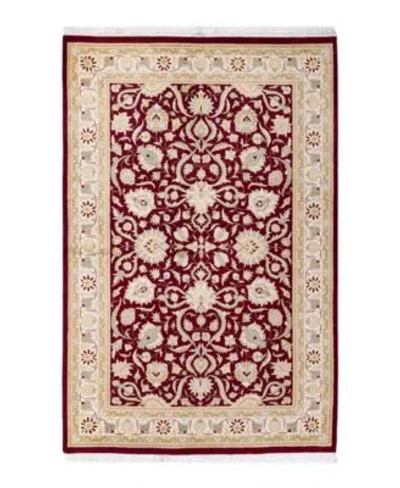 Adorn Hand Woven Rugs Mogul M1339 Rug Collection In Black