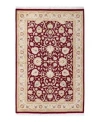 Adorn Hand Woven Rugs Mogul M1339 Rug Collection In Red