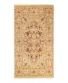 Adorn Hand Woven Rugs Mogul M1340 3'1''x5'3'' Area Rug In Yellow