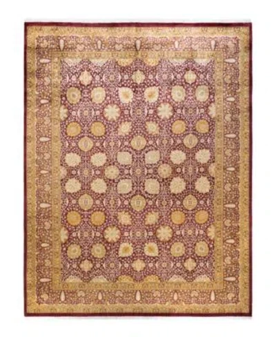 Adorn Hand Woven Rugs Mogul M1349 Rug Collection In Red