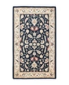 Adorn Hand Woven Rugs Mogul M1373 Rug Collection In Black
