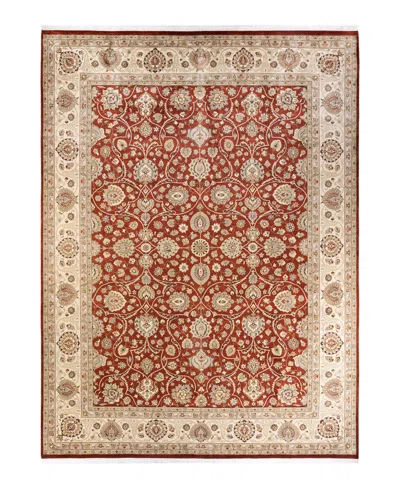 Adorn Hand Woven Rugs Mogul M1394 9'2''x12'4'' Area Rug In Orange