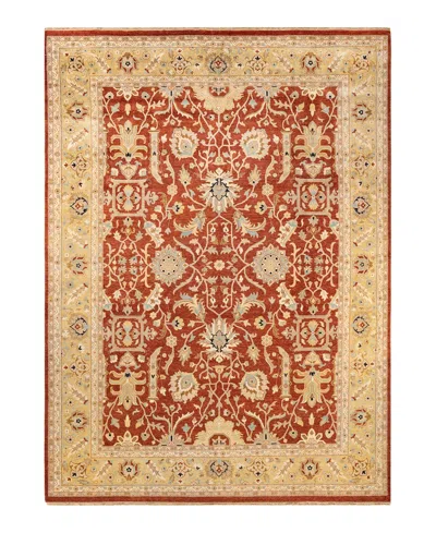 Adorn Hand Woven Rugs Mogul M1394 9'3''x12'5'' Area Rug In Brown