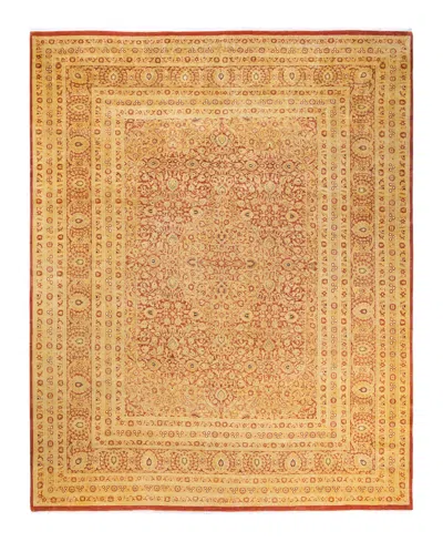 Adorn Hand Woven Rugs Mogul M1395 9'5''x11'10'' Area Rug In Orange