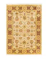 Adorn Hand Woven Rugs Mogul M1405 4'2"x5'10" Area Rug In Multi