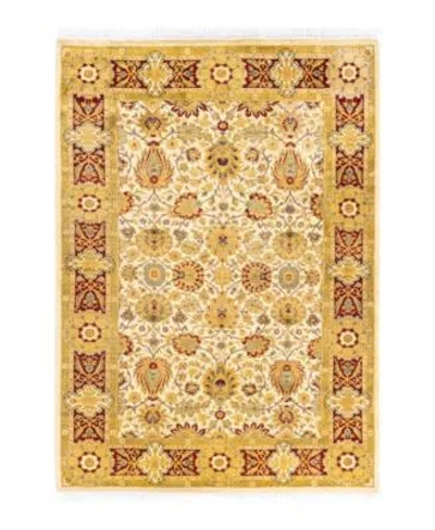 Adorn Hand Woven Rugs Mogul M1405 Rug Collection In White