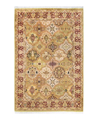 Adorn Hand Woven Rugs Mogul M1406 4'2"x6'4" Area Rug In Multi